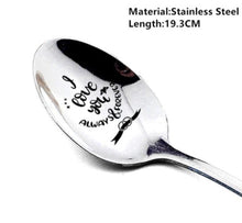 Load image into Gallery viewer, Personalized Laser Love Engraved Spoons