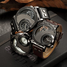 Load image into Gallery viewer, Two Time Zone Sports Wristwatch