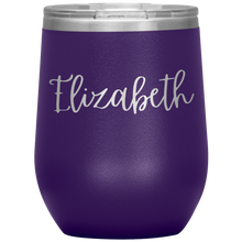 Load image into Gallery viewer, Elizabeth Custom Wine Tumbler