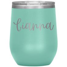 Load image into Gallery viewer, Gianna Custom Wine Tumbler