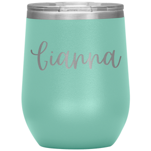 Gianna Custom Wine Tumbler