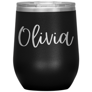 Olivia Custom Wine Tumbler