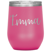 Load image into Gallery viewer, Emma Custom Wine Tumbler