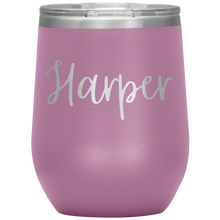 Load image into Gallery viewer, Harper Custom Wine Tumbler