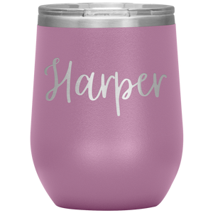 Harper Custom Wine Tumbler