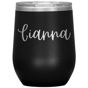Gianna Custom Wine Tumbler