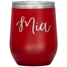 Load image into Gallery viewer, Mia Custom Wine Tumbler