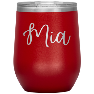 Mia Custom Wine Tumbler