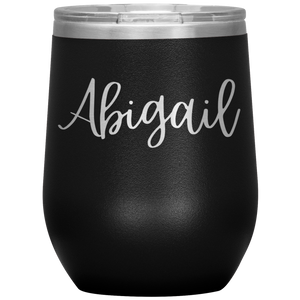 Abigail Custom Wine Tumbler