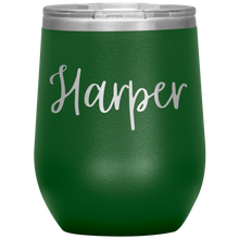 Load image into Gallery viewer, Harper Custom Wine Tumbler