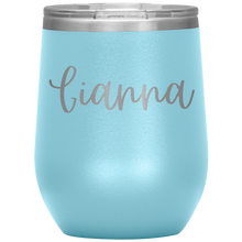 Load image into Gallery viewer, Gianna Custom Wine Tumbler