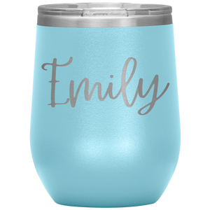 Emily Custom Wine Tumbler