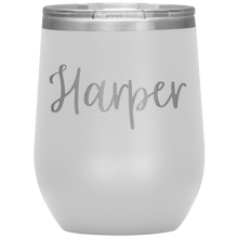 Load image into Gallery viewer, Harper Custom Wine Tumbler