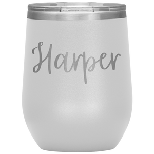 Harper Custom Wine Tumbler