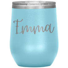 Load image into Gallery viewer, Emma Custom Wine Tumbler