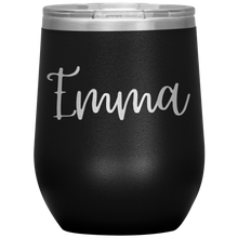 Load image into Gallery viewer, Emma Custom Wine Tumbler