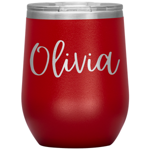 Olivia Custom Wine Tumbler