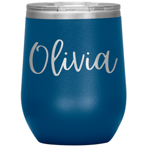Olivia Custom Wine Tumbler