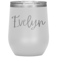 Load image into Gallery viewer, Evelyn Custom Wine Tumbler