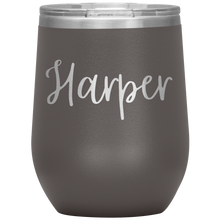 Load image into Gallery viewer, Harper Custom Wine Tumbler