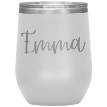 Load image into Gallery viewer, Emma Custom Wine Tumbler