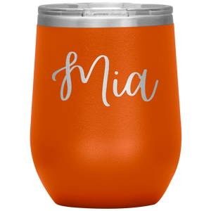 Mia Custom Wine Tumbler