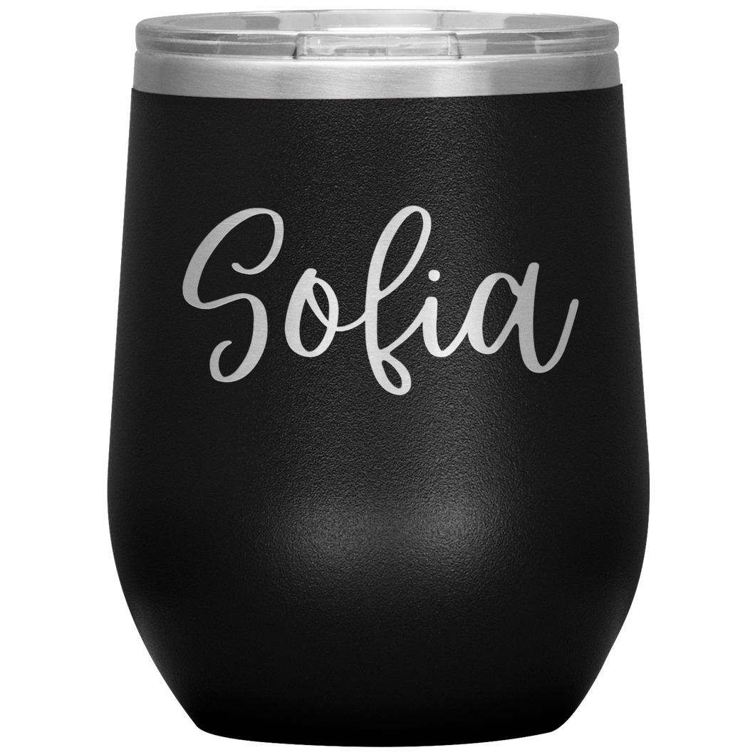 Sofia Custom Wine Tumbler