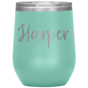 Harper Custom Wine Tumbler