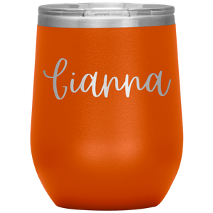 Gianna Custom Wine Tumbler
