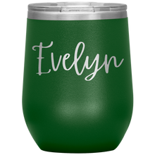 Load image into Gallery viewer, Evelyn Custom Wine Tumbler
