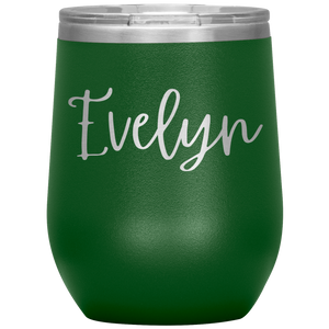Evelyn Custom Wine Tumbler