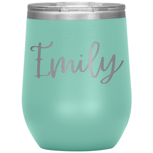 Emily Custom Wine Tumbler
