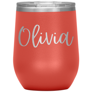 Olivia Custom Wine Tumbler