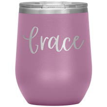 Load image into Gallery viewer, Grace Custom Wine Tumbler