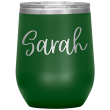 Load image into Gallery viewer, Sarah Custom Wine Tumbler