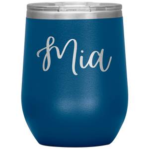 Mia Custom Wine Tumbler