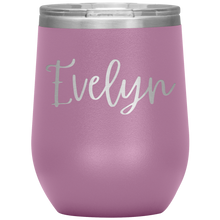 Load image into Gallery viewer, Evelyn Custom Wine Tumbler