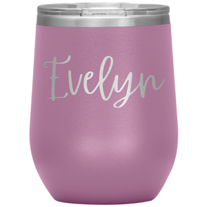 Evelyn Custom Wine Tumbler