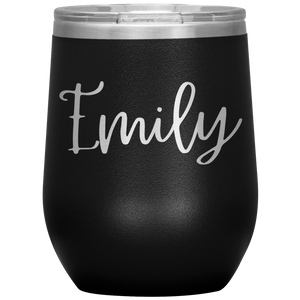 Emily Custom Wine Tumbler