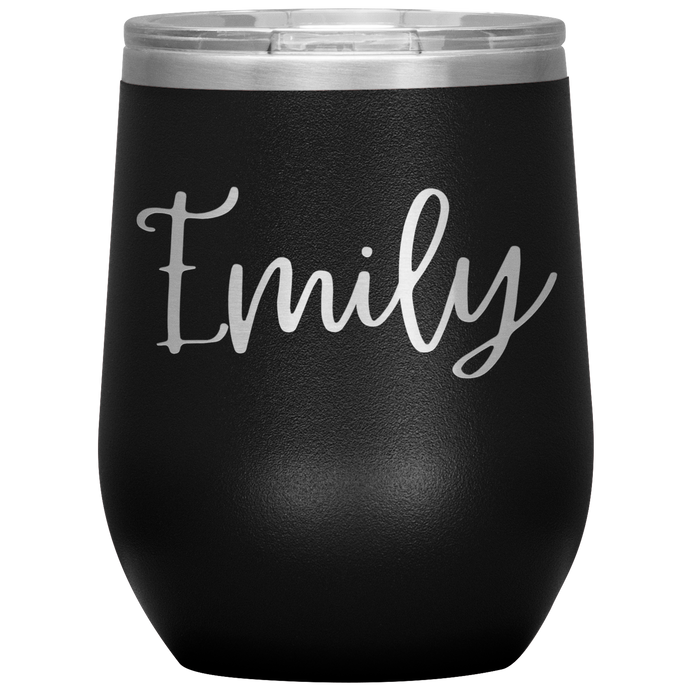 Emily Custom Wine Tumbler