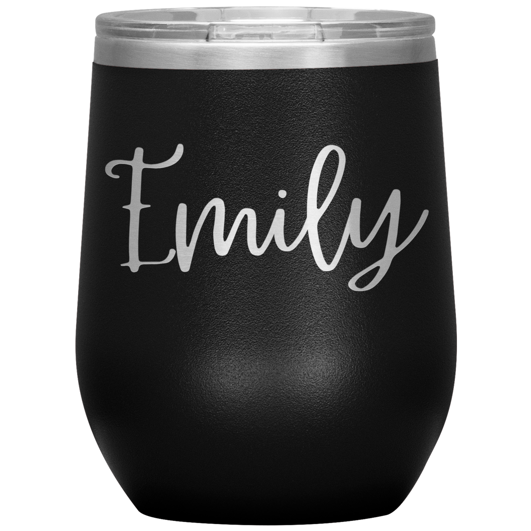 Emily Custom Wine Tumbler