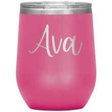 Load image into Gallery viewer, Ava Custom Wine Tumbler