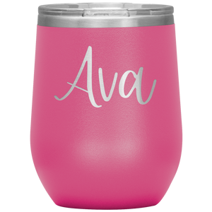 Ava Custom Wine Tumbler
