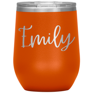 Emily Custom Wine Tumbler