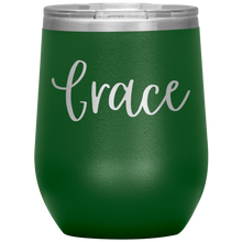 Load image into Gallery viewer, Grace Custom Wine Tumbler