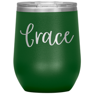 Grace Custom Wine Tumbler