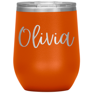 Olivia Custom Wine Tumbler