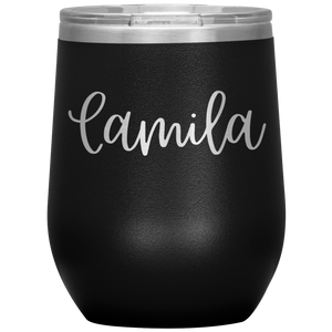 Camila Custom Wine Tumbler