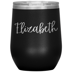 Elizabeth Custom Wine Tumbler