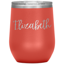 Load image into Gallery viewer, Elizabeth Custom Wine Tumbler